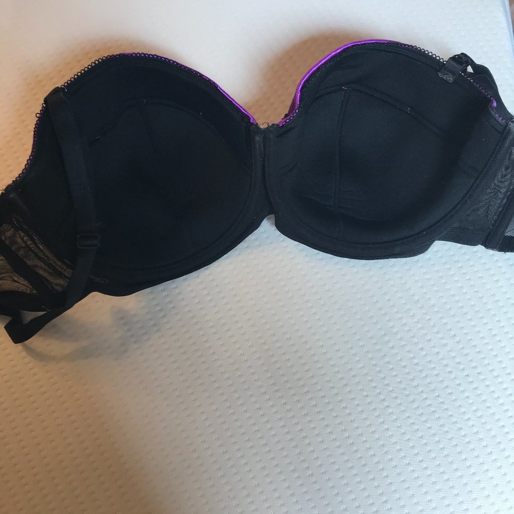 Smart n Sexy 40DD Purple Lace Bra - Picture 4 of 7